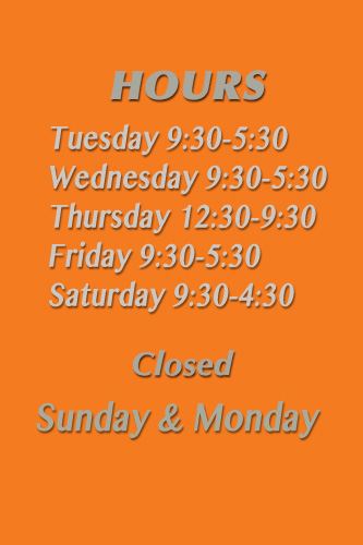 Shear Studio Hours